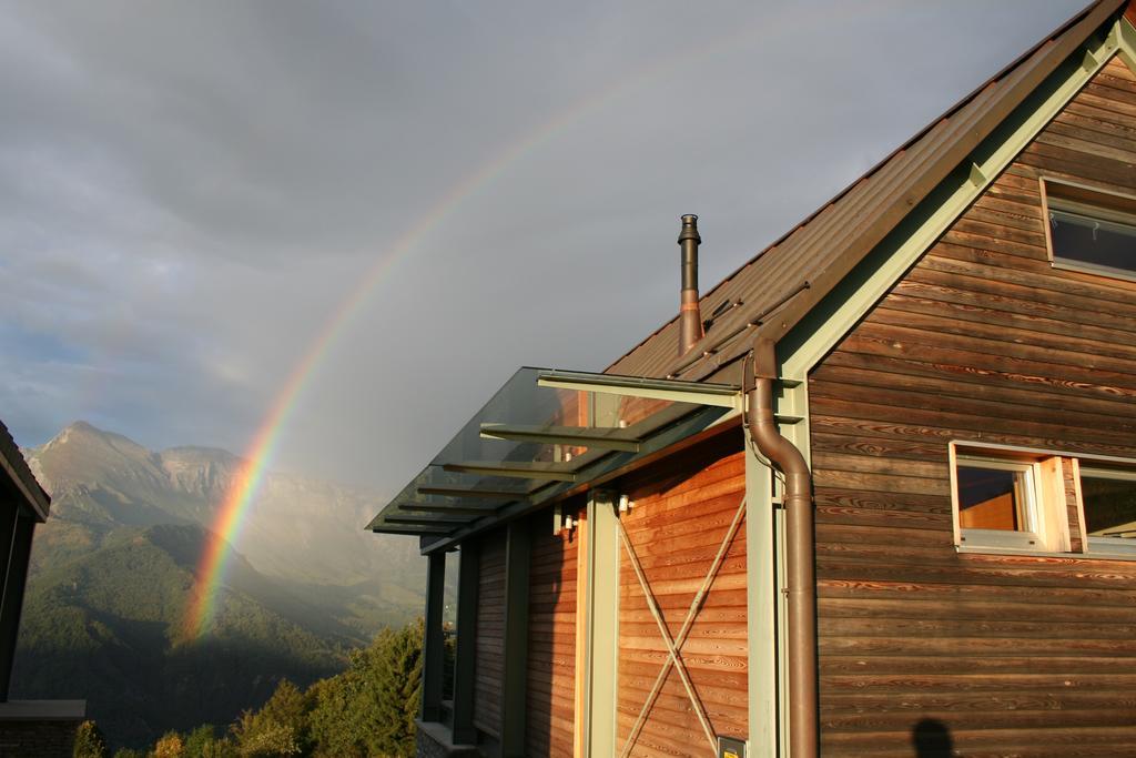Nebesa Chalets Кобарід Екстер'єр фото